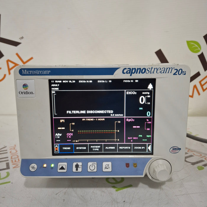 Oridion Capnostream 20P Capnography Monitor