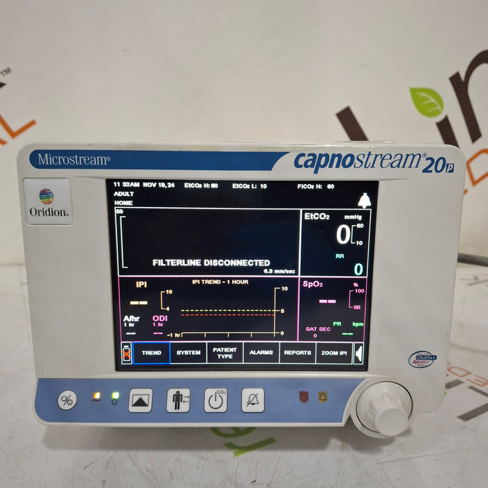 Oridion Oridion Capnostream 20P Capnography Monitor Patient Monitors reLink Medical