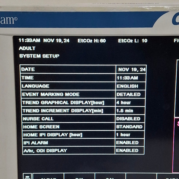 Oridion Oridion Capnostream 20P Capnography Monitor Patient Monitors reLink Medical