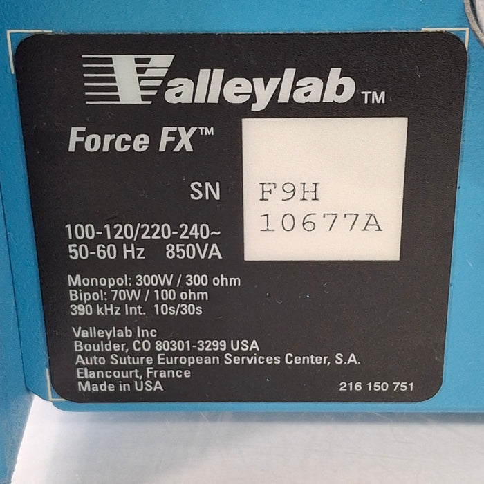 Valleylab Valleylab Force FX Electrosurgical Unit Electrosurgical Units reLink Medical