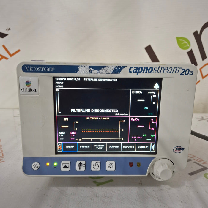 Oridion Capnostream 20P Capnography Monitor