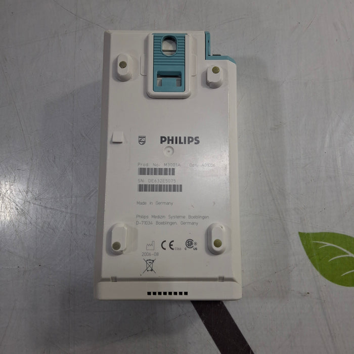 Philips M3001A-A01C06 Fast SpO2, NIBP, ECG, Temp, IBP MMS Module