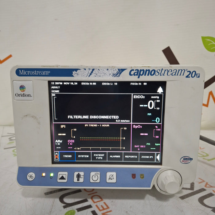 Oridion Oridion Capnostream 20P Capnography Monitor Patient Monitors reLink Medical