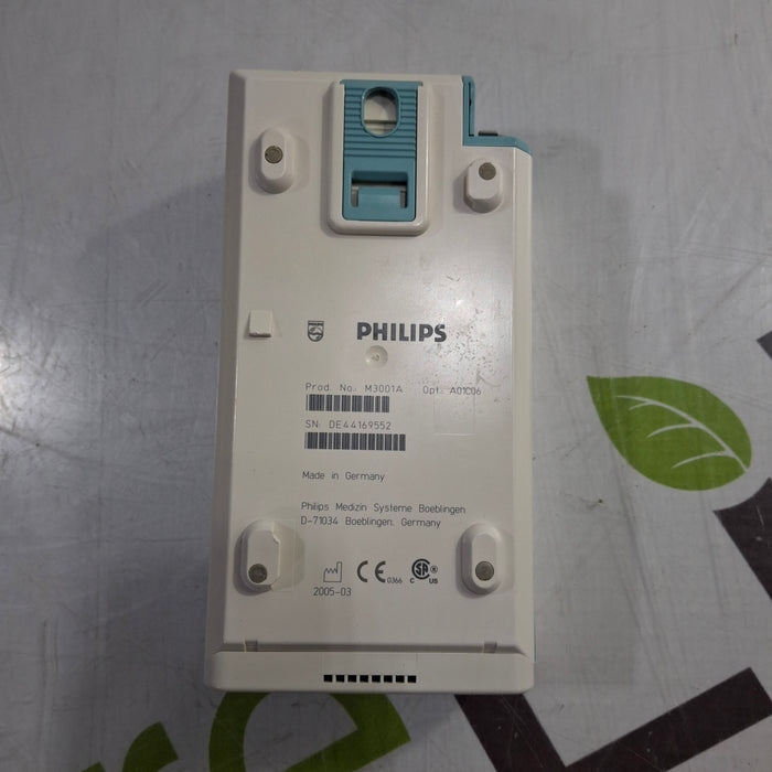 Philips M3001A-A01C06 Fast SpO2, NIBP, ECG, Temp, IBP MMS Module