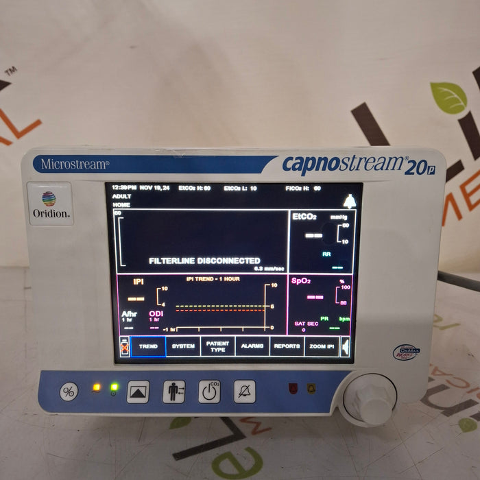 Oridion Oridion Capnostream 20P Capnography Monitor Patient Monitors reLink Medical