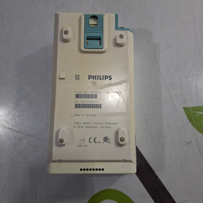 Philips M3001A-A01C06 Fast SpO2, NIBP, ECG, Temp, IBP MMS Module