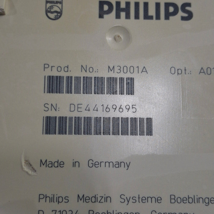 Philips M3001A-A01C06 Fast SpO2, NIBP, ECG, Temp, IBP MMS Module