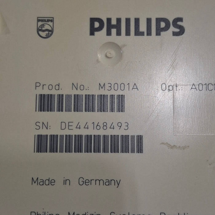 Philips M3001A-A01C06 Fast SpO2, NIBP, ECG, Temp, IBP MMS Module