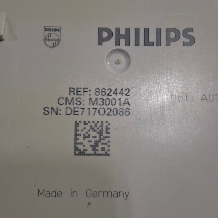 Philips M3001A-A01C06 Fast SpO2, NIBP, ECG, Temp, IBP MMS Module