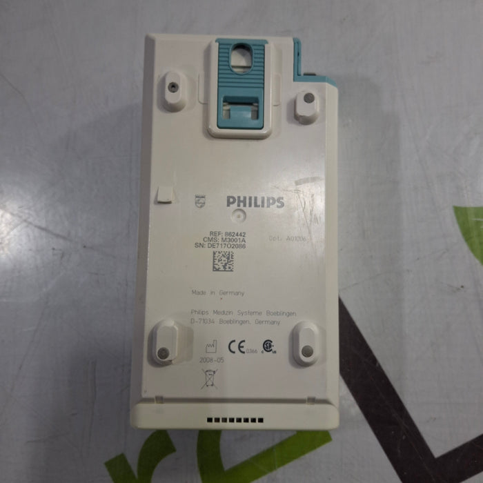 Philips M3001A-A01C06 Fast SpO2, NIBP, ECG, Temp, IBP MMS Module