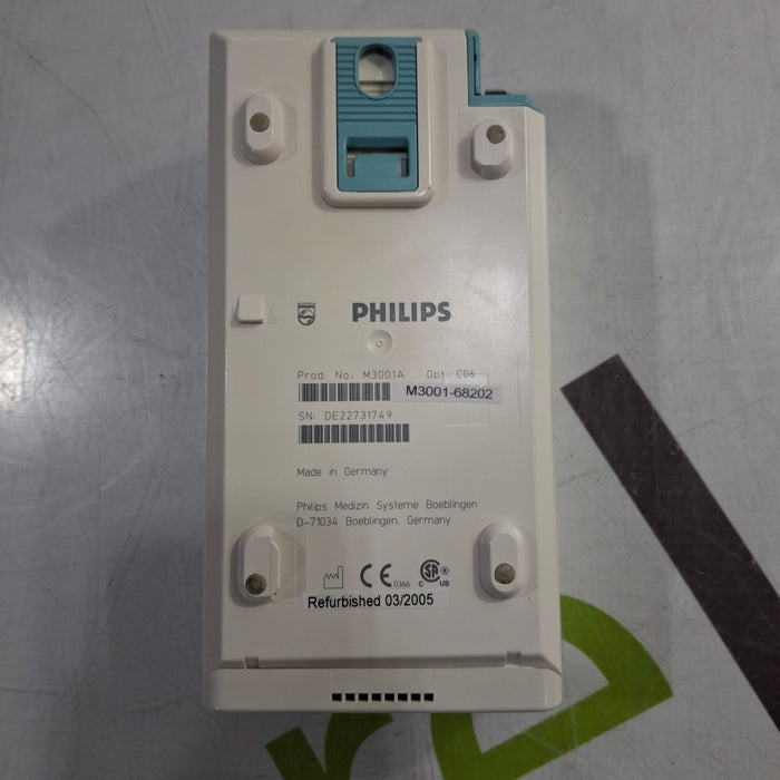 Philips M3001A-C06 Fast SpO2, NIBP, ECG, Temp, IBP MMS Module