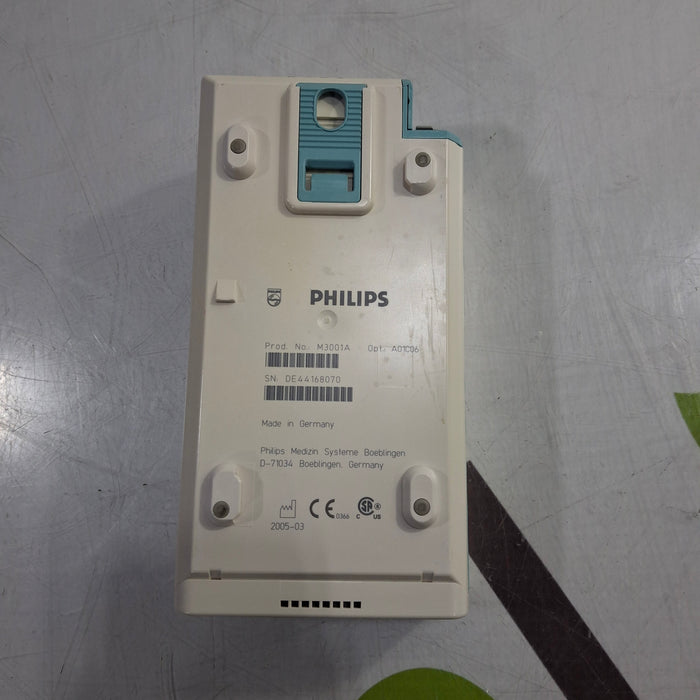 Philips M3001A-A01C06 Fast SpO2, NIBP, ECG, Temp, IBP MMS Module