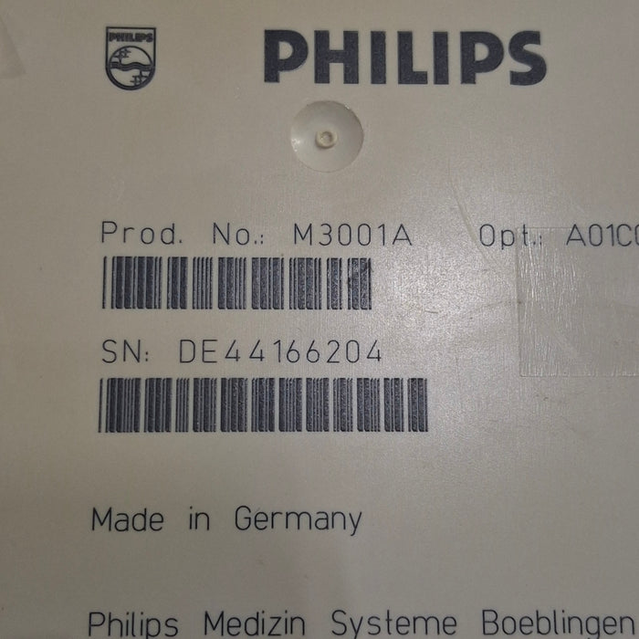 Philips M3001A-A01C06 Fast SpO2, NIBP, ECG, Temp, IBP MMS Module