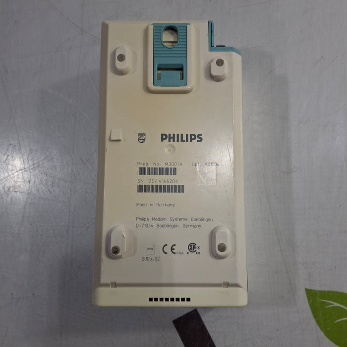 Philips M3001A-A01C06 Fast SpO2, NIBP, ECG, Temp, IBP MMS Module