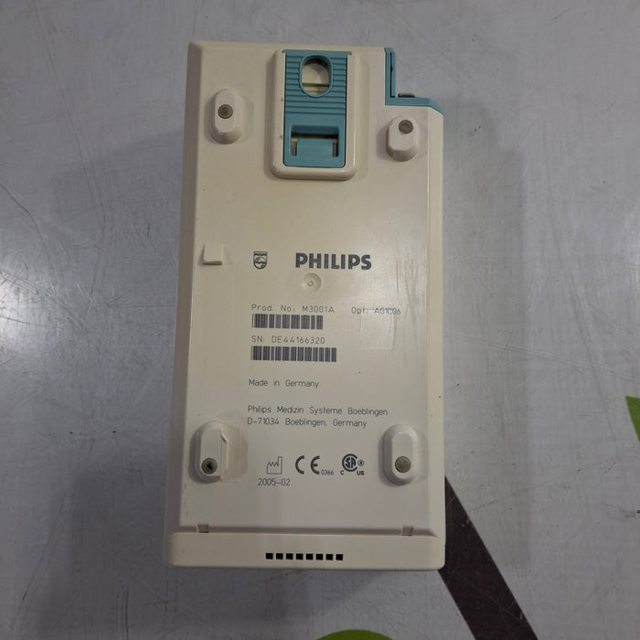 Philips M3001A-A01C06 Fast SpO2, NIBP, ECG, Temp, IBP MMS Module