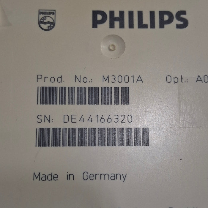 Philips M3001A-A01C06 Fast SpO2, NIBP, ECG, Temp, IBP MMS Module