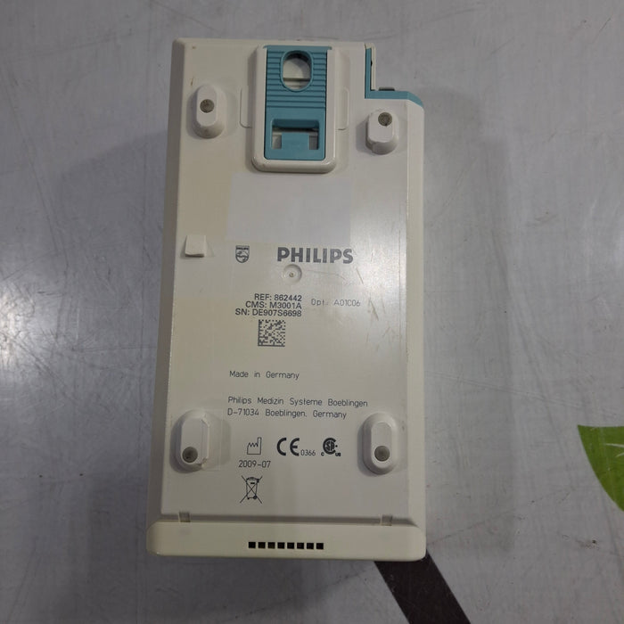 Philips M3001A-A01C06 Fast SpO2, NIBP, ECG, Temp, IBP MMS Module