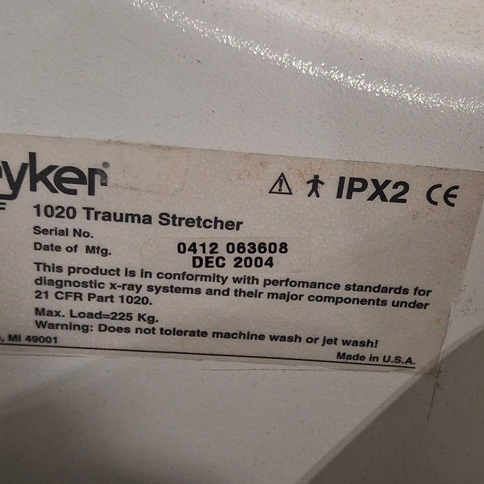 Stryker Stryker 1020 Trauma Stretcher Beds & Stretchers reLink Medical