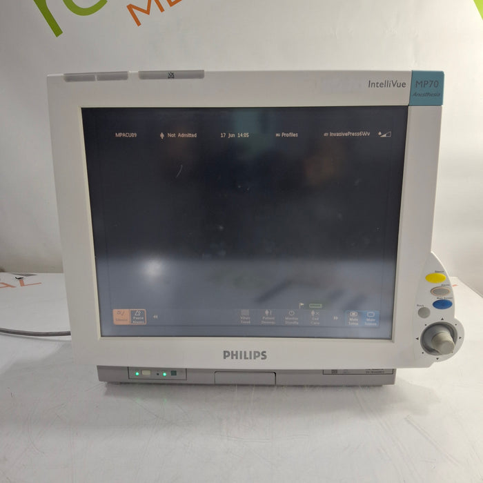 Philips Philips IntelliVue MP70 - Anesthesia Patient Monitor Patient Monitors reLink Medical