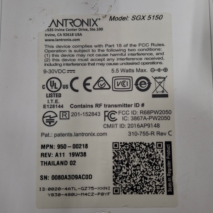 Lantronix Lantronix SGX 5150 Device Gateway Dual Band Wireless Router Computers Tablets & Networking reLink Medical