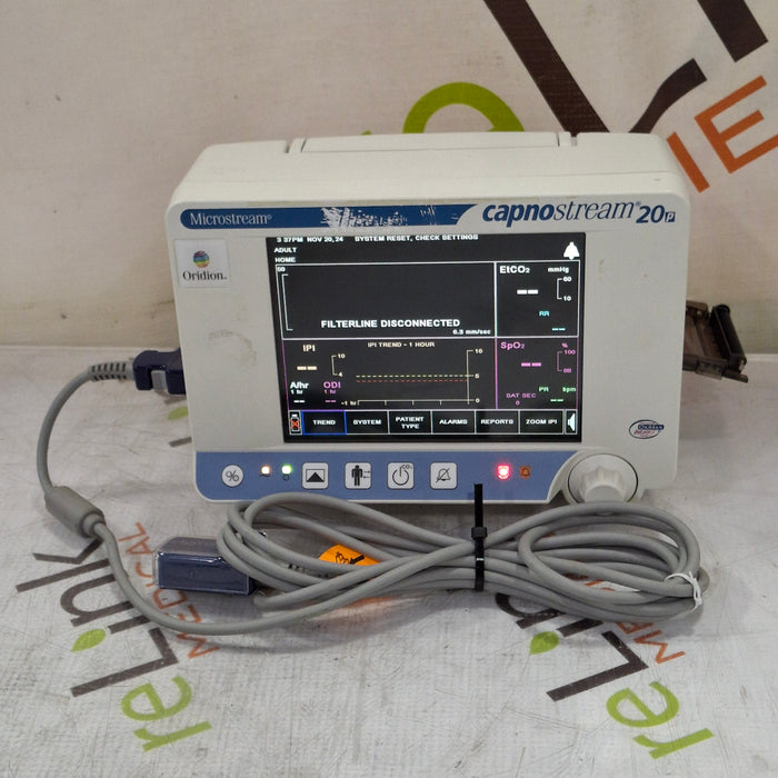 Oridion Oridion Capnostream 20P Capnography Monitor Patient Monitors reLink Medical