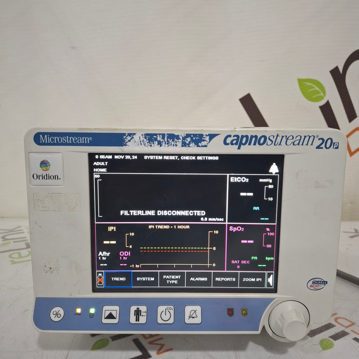 Oridion Oridion Capnostream 20P Capnography Monitor Patient Monitors reLink Medical