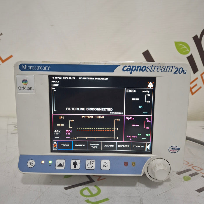 Oridion Oridion Capnostream 20P Capnography Monitor Patient Monitors reLink Medical