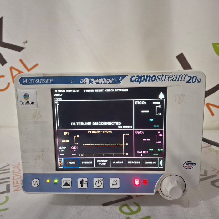 Oridion Capnostream 20P Capnography Monitor