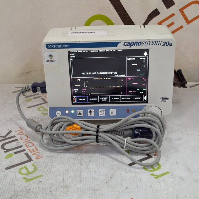 Oridion Capnostream 20P Capnography Monitor