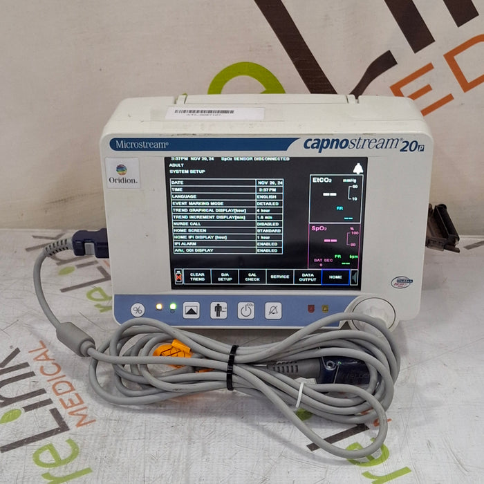 Oridion Capnostream 20P Capnography Monitor