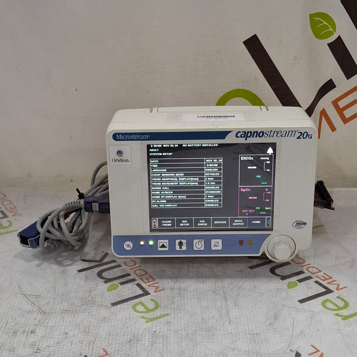 Oridion Oridion Capnostream 20P Capnography Monitor Patient Monitors reLink Medical