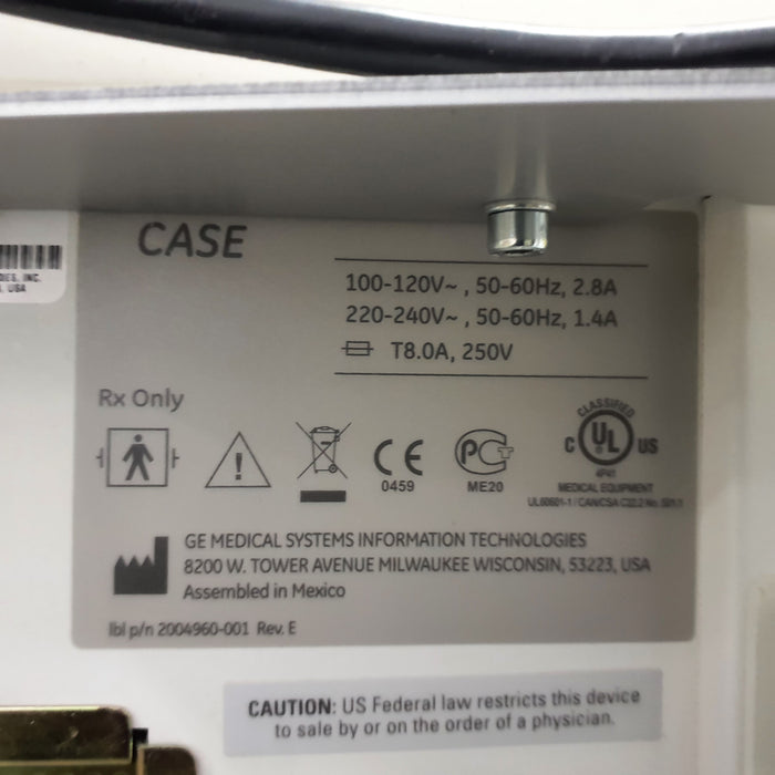 GE Healthcare Case Stress Test Console