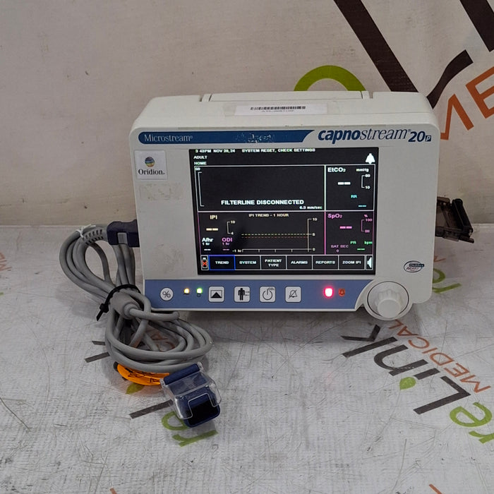 Oridion Capnostream 20P Capnography Monitor