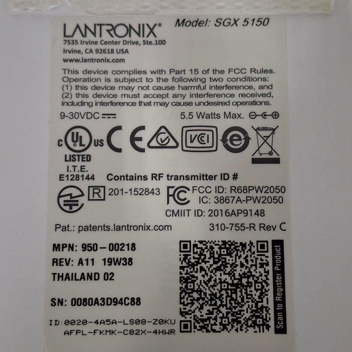 Lantronix Lantronix SGX 5150 Device Gateway Dual Band Wireless Router Computers Tablets & Networking reLink Medical