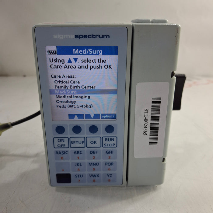 Baxter Baxter Sigma Spectrum 6.05.14 without Battery Infusion Pump Infusion Pump reLink Medical