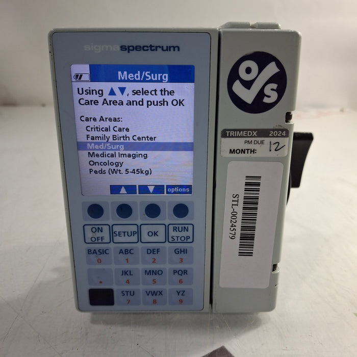 Baxter Baxter Sigma Spectrum 6.05.14 without Battery Infusion Pump Infusion Pump reLink Medical