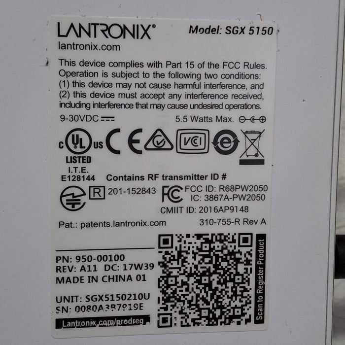 Lantronix Lantronix SGX 5150 Device Gateway Dual Band Wireless Router Computers Tablets & Networking reLink Medical