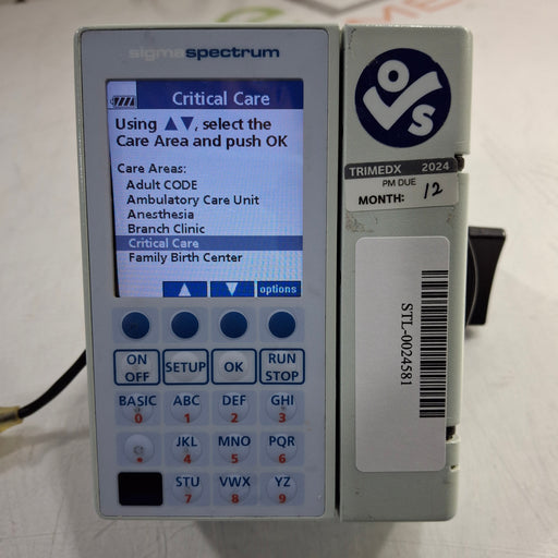 Baxter Baxter Sigma Spectrum 6.05.14 without Battery Infusion Pump Infusion Pump reLink Medical