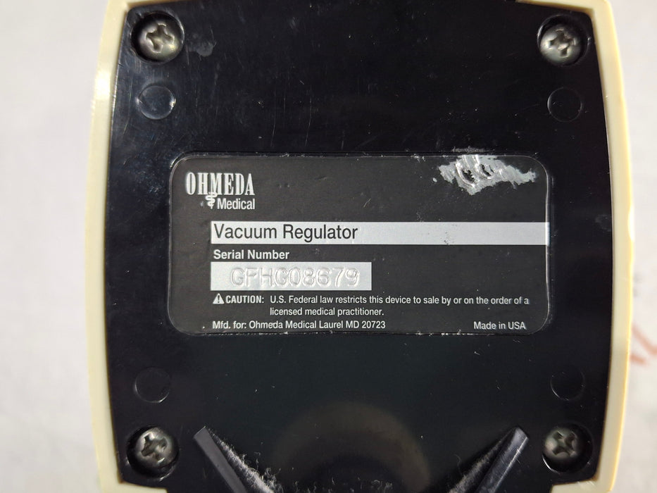 Ohmeda Medical Ohmeda Medical Vacuum Regulator Respiratory reLink Medical