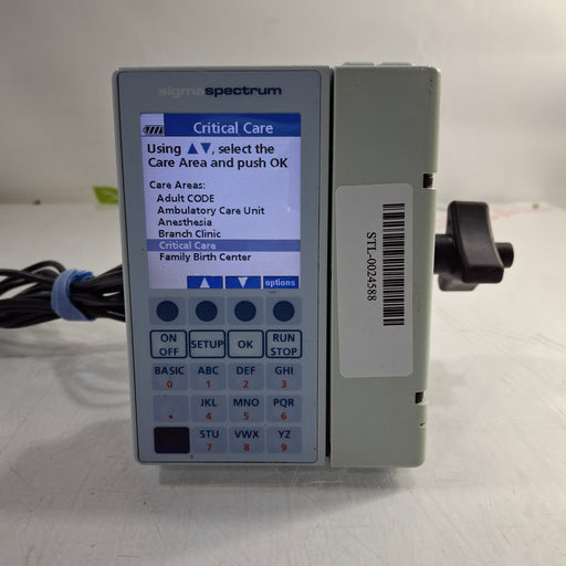 Baxter Baxter Sigma Spectrum 6.05.14 without Battery Infusion Pump Infusion Pump reLink Medical