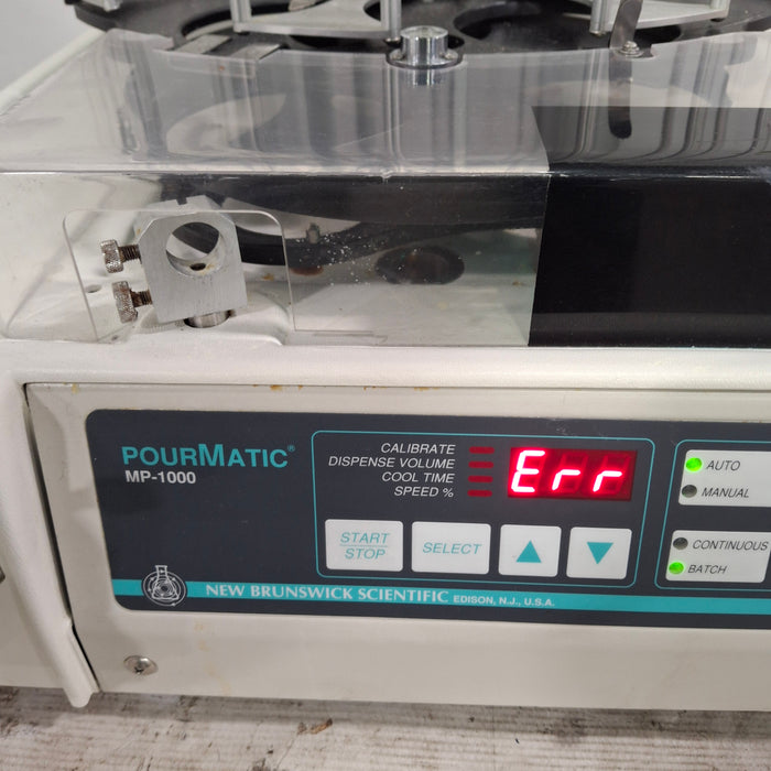 New Brunswick Scientific Pourmatic MP-1000 Dish Filling System