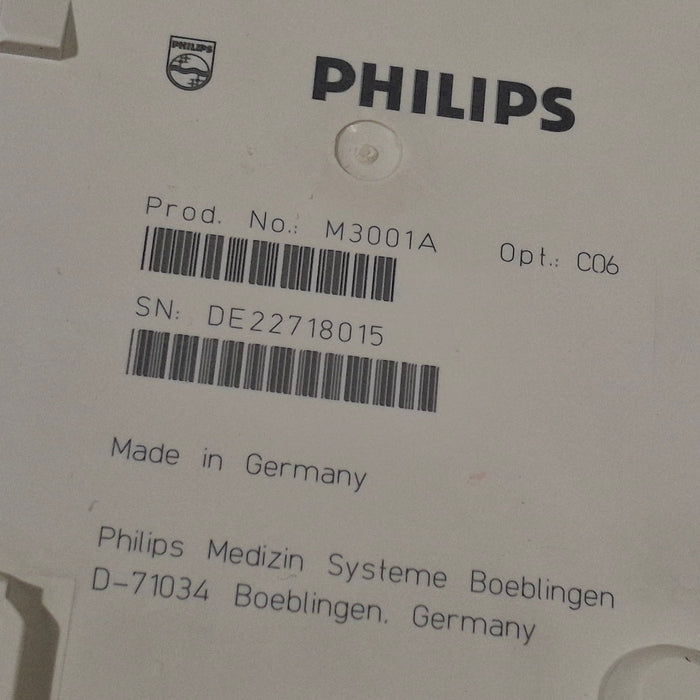 Philips Philips M3001A-C06 Fast SpO2, NIBP, ECG, Temp, IBP MMS Module Patient Monitors reLink Medical