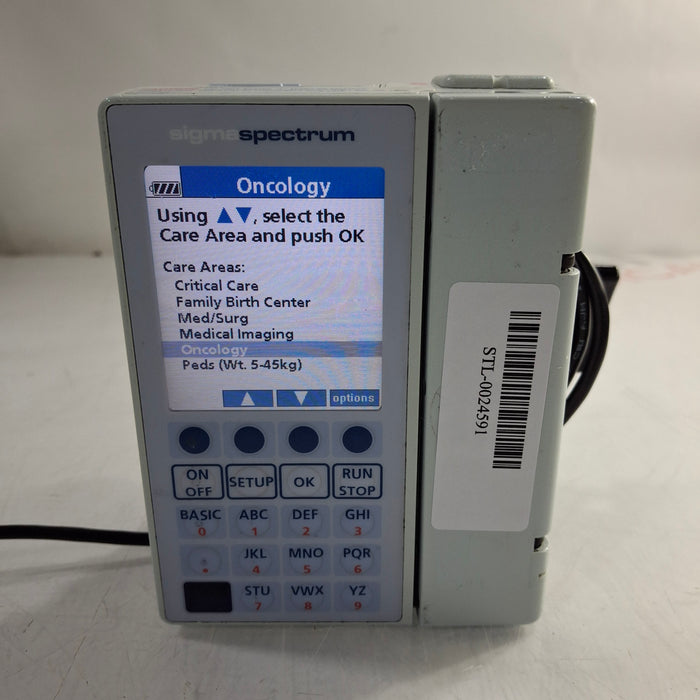 Baxter Sigma Spectrum 6.05.14 without Battery Infusion Pump