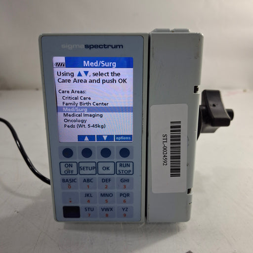 Baxter Baxter Sigma Spectrum 6.05.14 without Battery Infusion Pump Infusion Pump reLink Medical