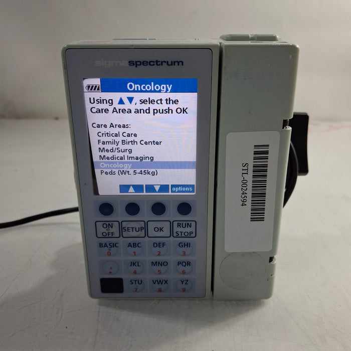 Baxter Baxter Sigma Spectrum 6.05.14 without Battery Infusion Pump Infusion Pump reLink Medical