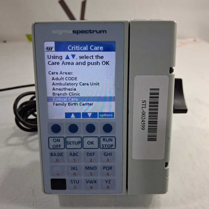 Baxter Baxter Sigma Spectrum 6.05.14 without Battery Infusion Pump Infusion Pump reLink Medical