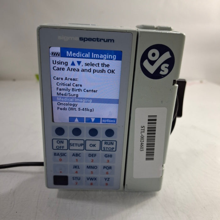 Baxter Sigma Spectrum 6.05.14 without Battery Infusion Pump