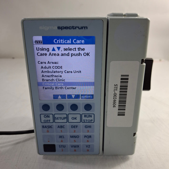 Baxter Sigma Spectrum 6.05.14 without Battery Infusion Pump