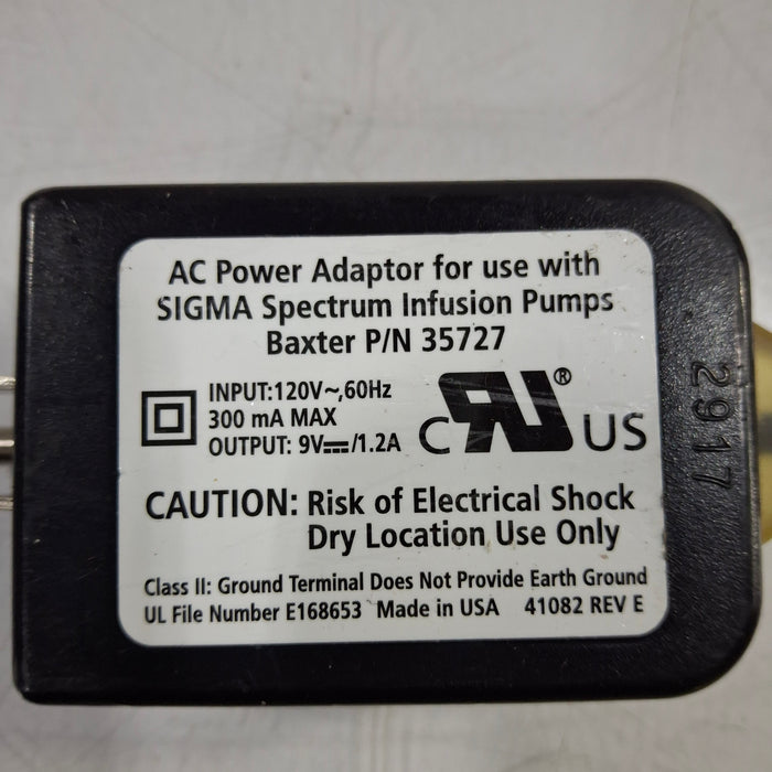 Baxter Sigma Spectrum 6.05.14 without Battery Infusion Pump