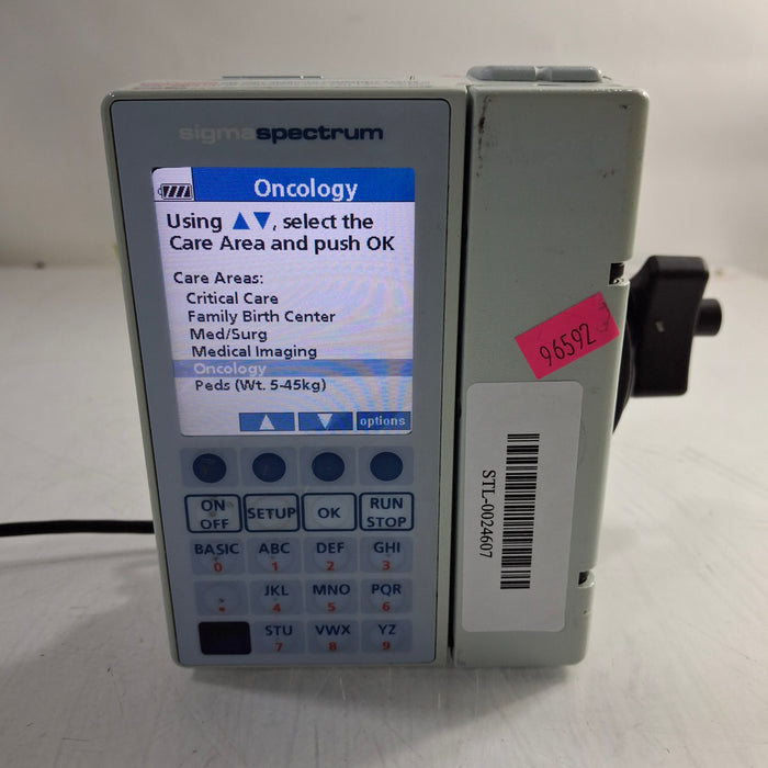 Baxter Sigma Spectrum 6.05.14 without Battery Infusion Pump